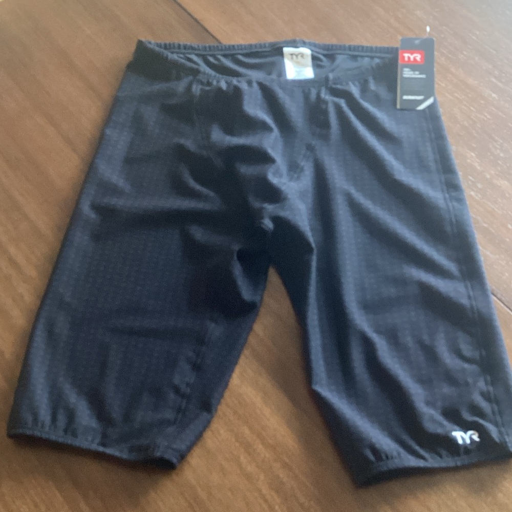TYR Men's Dark Athletic Shorts